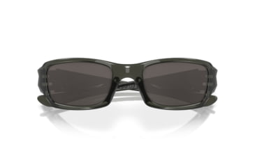 Image of Oakley Fives Squared Mens Sunglasses Grey Smoke Frame, Warm Grey Lens OO9238-05