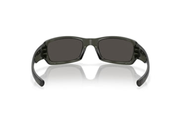 Image of Oakley Fives Squared Mens Sunglasses Grey Smoke Frame, Warm Grey Lens OO9238-05