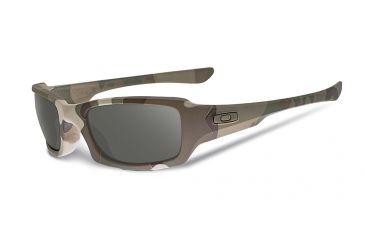 Image of Oakley Fives Squared Single Vision Prescription Sunglasses, Multicam Frame, 53-076SV