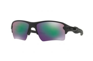 Image of Oakley Flak 2.0 XL OO9188 Single Vision Prescription Sunglasses OO9188-918841-59 - Lens Diameter 59 mm, Frame Color Matte Black