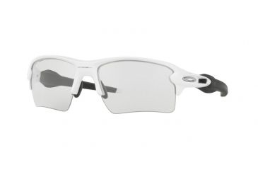 Image of Oakley FLAK 2.0 XL OO9188 Single Vision Prescription Sunglasses OO9188-918851-59 - Lens Diameter 59 mm, Frame Color Polished White