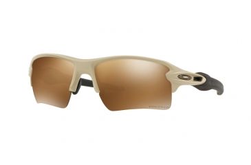 Image of Oakley Flak 2.0 XL OO9188 Single Vision Prescription Sunglasses OO9188-918884-59 - Lens Diameter 59 mm, Frame Color Desert Tan