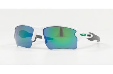 Image of Oakley Flak 2.0 XL OO9188 Single Vision Prescription Sunglasses OO9188-918892-59 - Lens Diameter 59 mm, Frame Color Polished White