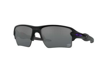 Image of Oakley Flak 2.0 XL OO9188 Single Vision Prescription Sunglasses, 59mm, OO9188-9188B9-59-SV