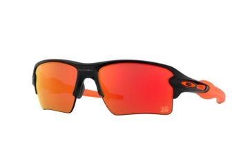 Image of Oakley Flak 2.0 XL OO9188 Single Vision Prescription Sunglasses, 59mm, OO9188-9188C3-59-SV