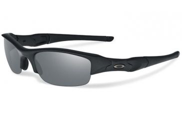 Image of Oakley Flak Jacket Progressive Prescription Sunglasses, Matte Black Frame, 11-434PR