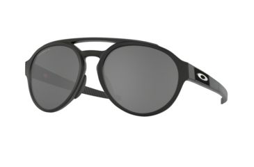 Image of Oakley FORAGER A OO9421F Progressive Prescription Sunglasses, 58mm, Matte Black, OO9421F-942106-58-PRO