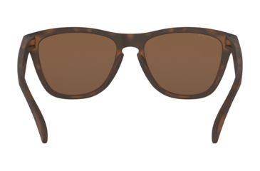 Image of Oakley Frogskins OO9013 Single Vision Prescription Sunglasses OO9013-24-416-55 - Lens Diameter 55 mm, Frame Color Matte Brown Tortoise