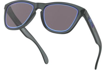 Image of Oakley Frogskins OO9013 Progressive Prescription Sunglasses OO9013-9013E3-55 - Lens Diameter 55 mm, Frame Color Matte Crystal Black