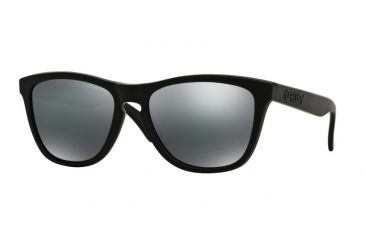 Image of Oakley FROGSKINS OO9013 Single Vision Prescription Sunglasses OO9013-901350-55 - Lens Diameter 55 mm, Frame Color Matte Black