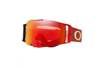 Image of Oakley Front Line MX Goggle w/Prizm MX Torch, Red/Yellow, OO7087-34