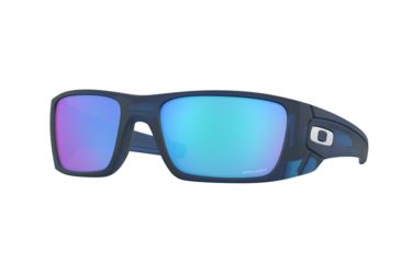 Image of Oakley Fuel Cell Prescription Sunglasses, 60mm, Matte Translucent Blue, OO9096-9096K1-60-SV