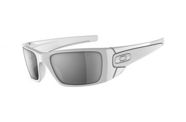 Image of Oakley Fuel Cell Rx Sunglasses - Polished White Frame OO9096-03 Black Iridium lenses