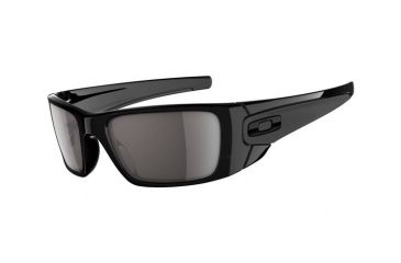 Image of Oakley Fuel Cell Rx Sunglasses - Polished Black Frame OO9096-01 w/ Warm Gray lenses