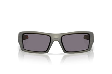 Image of Oakley Gascan Latitude Collection Sunglasses, Transparent Olive, PRIZM Grey Polarized, PRIZM Grey Polarized, OO9014-D560