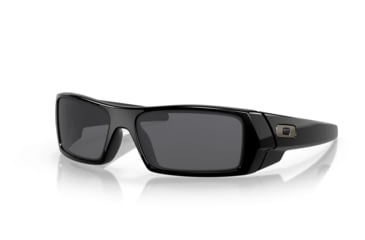 Image of Oakley GasCan No Line Bifocal Prescription Sunglasses OO9014-03-471-60 - Lens Diameter 60 mm, Frame Color Polished Black