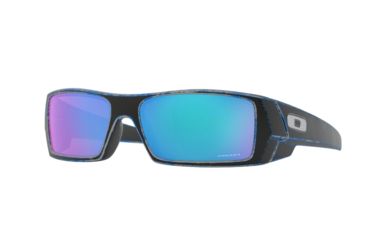 Image of Oakley GasCan No Line Bifocal Prescription Sunglasses, 60mm, Raceworn Blue, OO9014-901456-60-PRO
