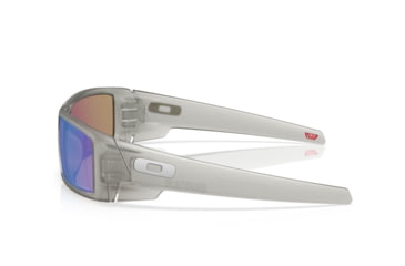 Image of Oakley Gascan Sunglasses, Matte Grey, PRIZM Sapphire, PRIZM Sapphire, OO9014-D360