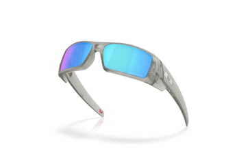 Image of Oakley Gascan Sunglasses, Matte Grey, PRIZM Sapphire, PRIZM Sapphire, OO9014-D360