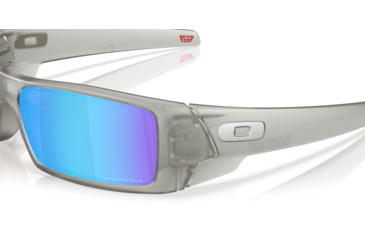 Image of Oakley Gascan Sunglasses, Matte Grey, PRIZM Sapphire, PRIZM Sapphire, OO9014-D360