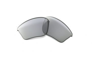 Image of Oakley Half Jacket 2.0 Photochromic Replacement Lenses, Clear/Gray Black Iridium, ROO9154CB 41-757