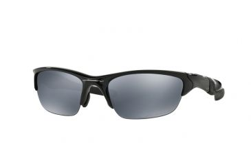 Image of Oakley Half Jacket 2.0 Progressive Vision Prescription Sunglasses OO9144-08 OO9144-914404-62 - Lens Diameter 62 mm, Frame Color Polished Black