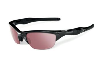 Image of Oakley Half Jacket 2.0 Progressive Vision Prescription Sunglasses OO9144-08 OO9144-914405-62 - Lens Diameter 62 mm, Frame Color Polished Black
