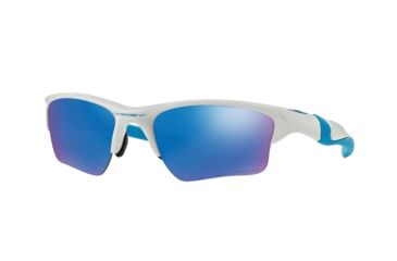 Image of Oakley HALF JACKET 2.0 XL OO9154 Single Vision Prescription Sunglasses OO9154-915454-62 - Lens Diameter 62 mm, Frame Color Polished White
