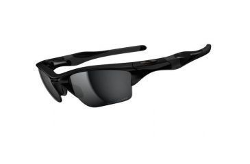 Image of Oakley Half Jacket 2pt0 XL Polished Black  Men's Bifocal Rx Sunglasses OO9154-05