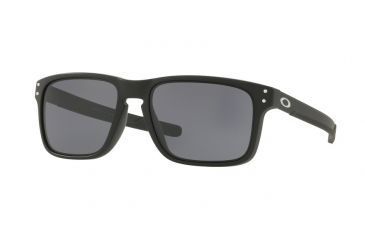 Image of Oakley HOLBROOK MIX OO9384 Progressive Prescription Sunglasses OO9384-938401-57 - Lens Diameter 57 mm, Frame Color Matte Black
