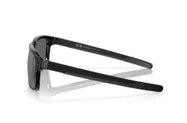 Image of Oakley HOLBROOK MIX OO9384 Sunglasses 938406-57 - Polished Black Frame, Prizm Black Polarized Lenses