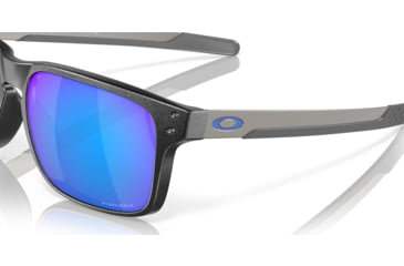 Image of Oakley HOLBROOK MIX OO9384 Sunglasses 938410-57 - Steel Frame, Prizm Sapphire Polarized Lenses