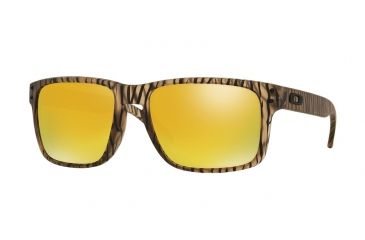 Image of Oakley Holbrook Progressive Rx Sun Glasses OO9102-910299-55 - Lens Diameter 55 mm, Frame Color Matte Sepia Urban Jungle