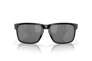 Image of Oakley Holbrook Sunglasses, Black Introspect, PRIZM Black Polarized, OO9102-Y755