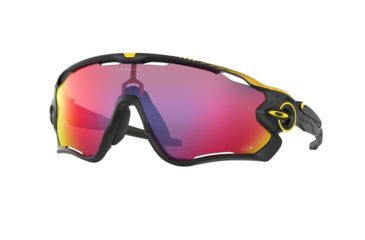 Image of Oakley JAWBREAKER OO9290 Single Vision Prescription Sunglasses, 131mm, Matte Black, OO9290-929043-31-SV
