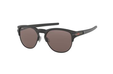 Image of Oakley LATCH KEY OO9394 Sunglasses 939408-52 - Matte Black Frame, Prizm Black Lenses