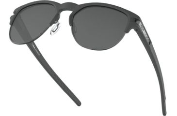 Image of Oakley LATCH KEY OO9394 Sunglasses 939411-55 - Matte Carbon Frame, Prizm Black Lenses