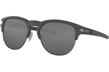 Image of Oakley LATCH KEY OO9394 Sunglasses 939411-55 - Matte Carbon Frame, Prizm Black Lenses