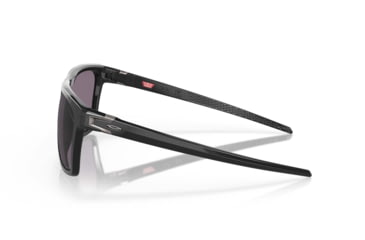 Image of Oakley Leffingwell Sunglasses, Black Ink Frame, Prizm Grey Lens, 57, OO9100-910001-57