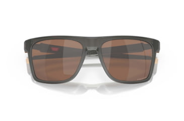 Image of Oakley Leffingwell Sunglasses, Matte Grey Smoke Frame, Prizm Tungsten Lens, 57, OO9100-910002-57