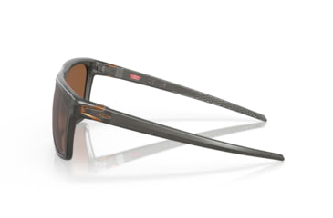 Image of Oakley Leffingwell Sunglasses, Matte Grey Smoke Frame, Prizm Tungsten Lens, 57, OO9100-910002-57