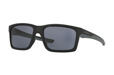 Image of Oakley MAINLINK OO9264 Single Vision Prescription Sunglasses OO9264-926401-57 - Lens Diameter 57 mm, Frame Color Matte Black