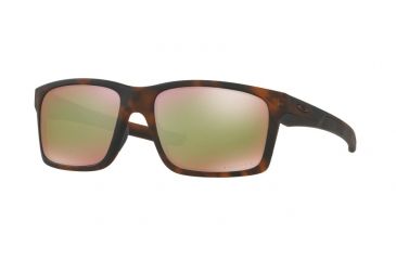 Image of Oakley MAINLINK OO9264 Single Vision Prescription Sunglasses OO9264-926422-57 - Lens Diameter 57 mm, Frame Color Matte Tortoise