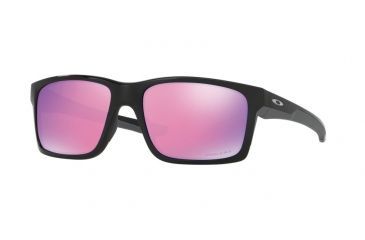 Image of Oakley MAINLINK OO9264 Single Vision Prescription Sunglasses OO9264-926423-57 - Lens Diameter 57 mm, Frame Color Polished Black