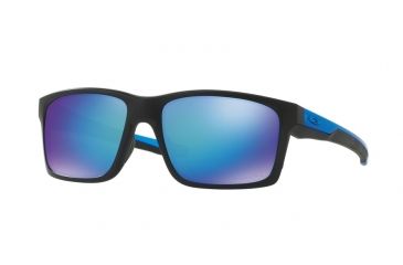 Image of Oakley Mainlink OO9264 Single Vision Prescription Sunglasses OO9264-926425-57 - Lens Diameter 57 mm, Frame Color Matte Black