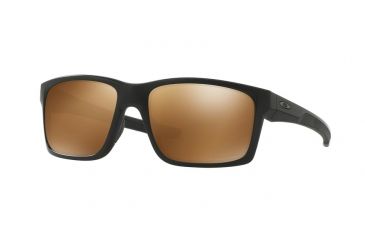 Image of Oakley Mainlink OO9264 Single Vision Prescription Sunglasses OO9264-926429-57 - Lens Diameter 57 mm, Frame Color Matte Black
