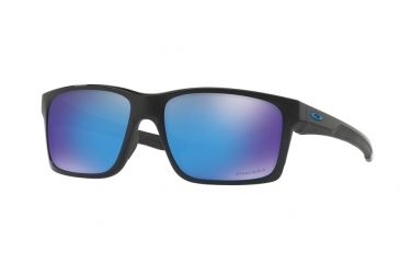 Image of Oakley Mainlink OO9264 Single Vision Prescription Sunglasses OO9264-926430-57 - Lens Diameter 57 mm, Frame Color Polished Black
