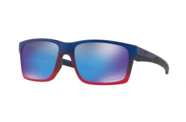 Image of Oakley Mainlink OO9264 Single Vision Prescription Sunglasses OO9264-926432-57 - Lens Diameter 57 mm, Frame Color Blue Pop Fade