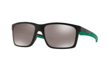 Image of Oakley Mainlink OO9264 Single Vision Prescription Sunglasses OO9264-926436-57 - Lens Diameter 57 mm, Frame Color Matte Black