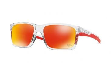 Image of Oakley Mainlink OO9264 Single Vision Prescription Sunglasses OO9264-926439-57 - Lens Diameter 57 mm, Frame Color Polished Clear